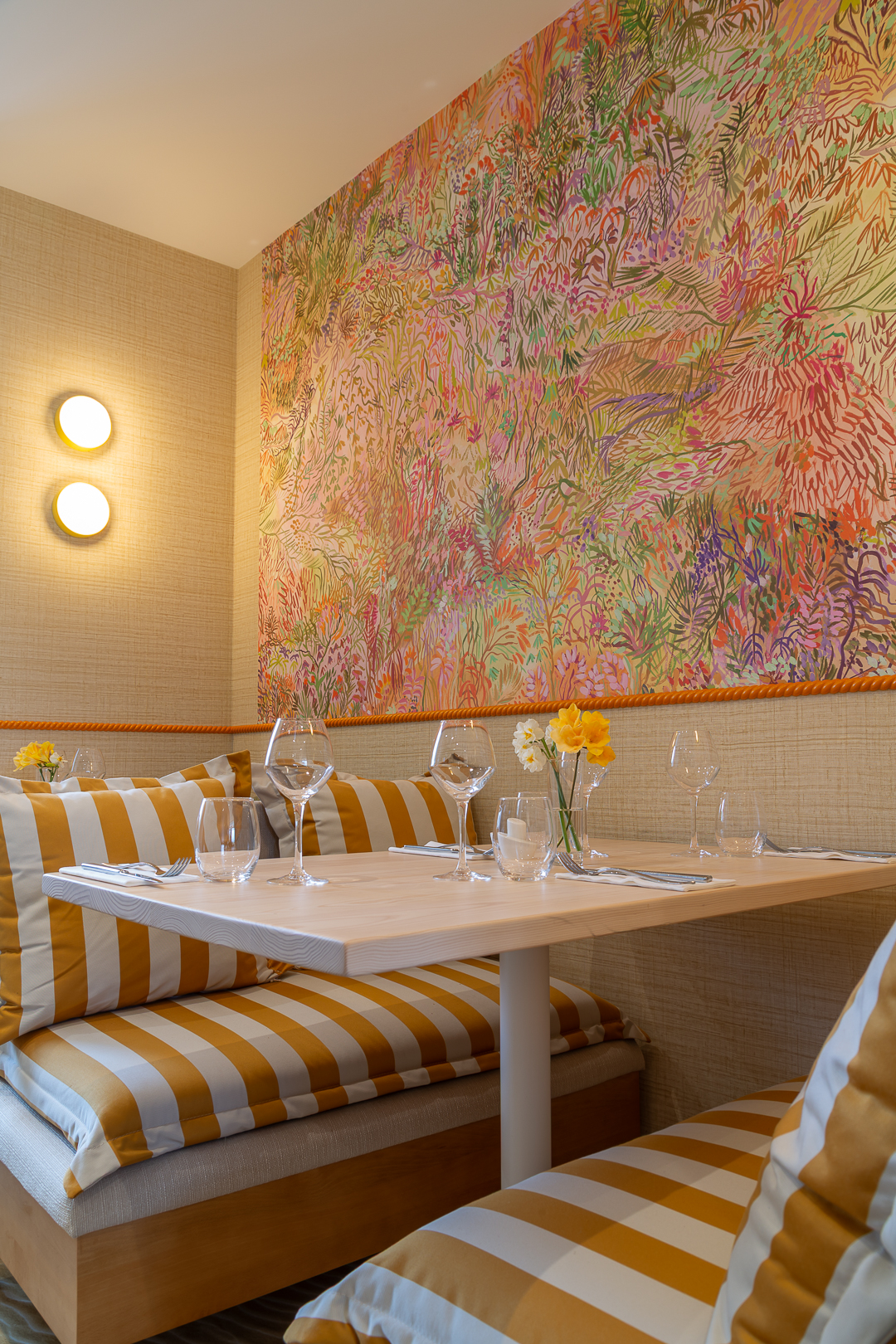 Rénovation et décoration du  restaurant Saveurs et Saisons à Plérin (22)